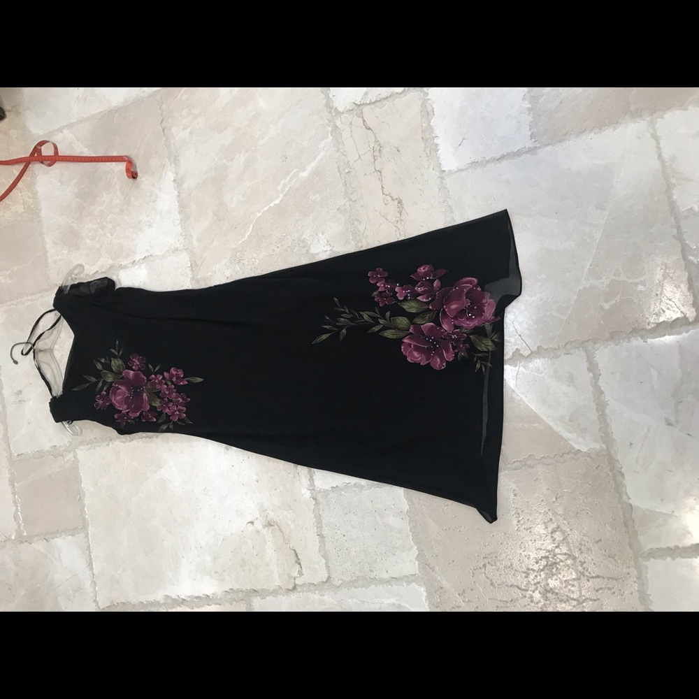 Beautiful black cocktail dress